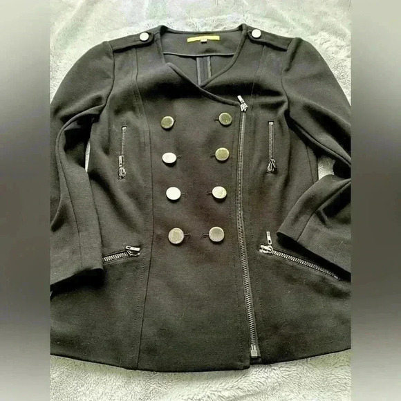 Gianni Bini Knit Military Jacket - Picture 8 of 8